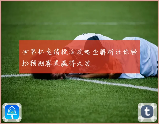 世界杯竞猜投注攻略全解析让你轻松预测赛果赢得大奖